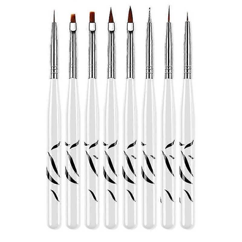 Set Nail Design Pen Painting Tool With Nail Art Spot Brush-26