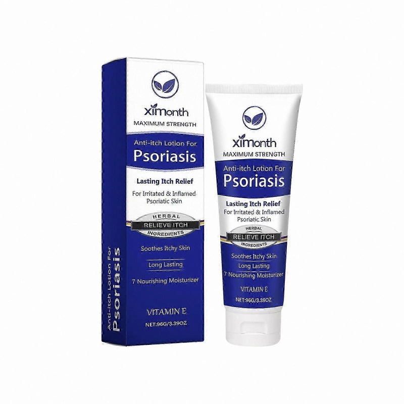 Soothing Cream for Psoriatic Skin - Anti-Itch Formula Reduces Redness & Swelling - Hydrating Relief for Irritated Areas