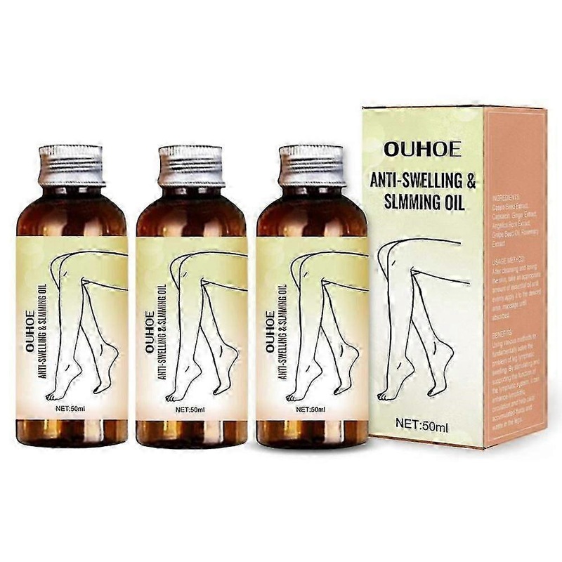 1-3pcs Anti-Swelling & Slmming Oil,Swellclear Massage Oil for Massage Therapy, Relaxing Body & Face Oil for Sore Muscles Cs