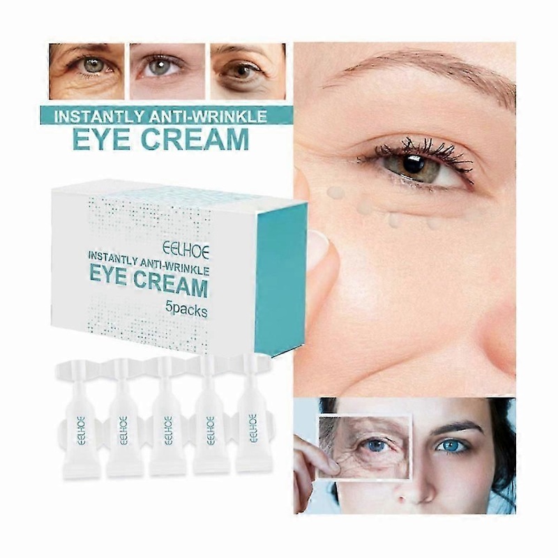 15pcs Instantly Eyes Dark Circle Cream 5pcs/set Anti-Aging Under Eye Cream Remove Eye Bags Puffiness Lift Plump Firm Tighten Eyes Skin