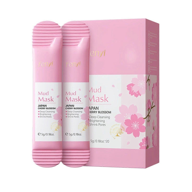 20 Pcs Natural Sleeping Mask Whitening Night for Facial Mask Moisturizing Face M