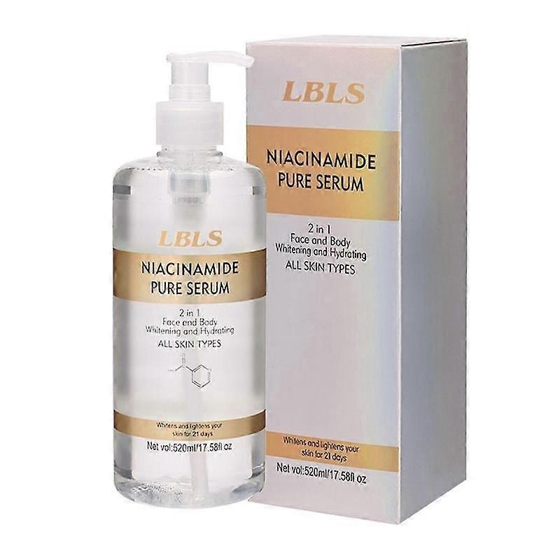 520ml Niacinamide Serum for Face & Body, Anti-Aging Whitening Essence All Skin Types