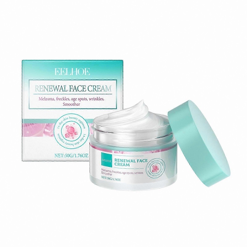 Anti-Aging Skin Cream with Hyaluronic Acid, Deep Hydration and Spot Reduction for Face, Smooths Wrinkles and Evens Tone