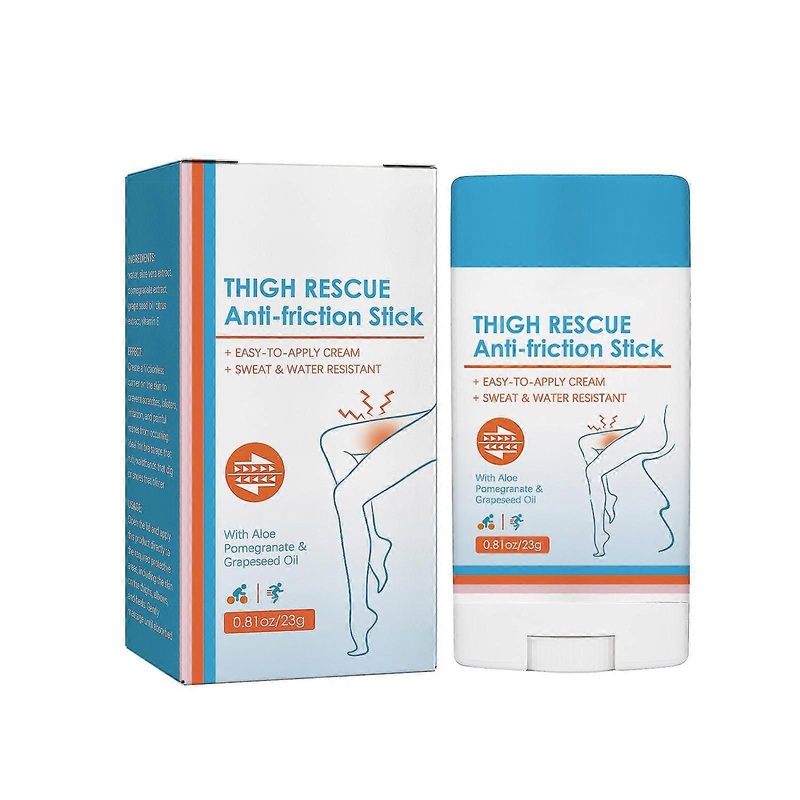 Anti Chafe Balm, Glide Anti Chafing Stick, Thigh Rescue Anti-friction Stick Cream Protection For Lower Arm, Heel, Thigh