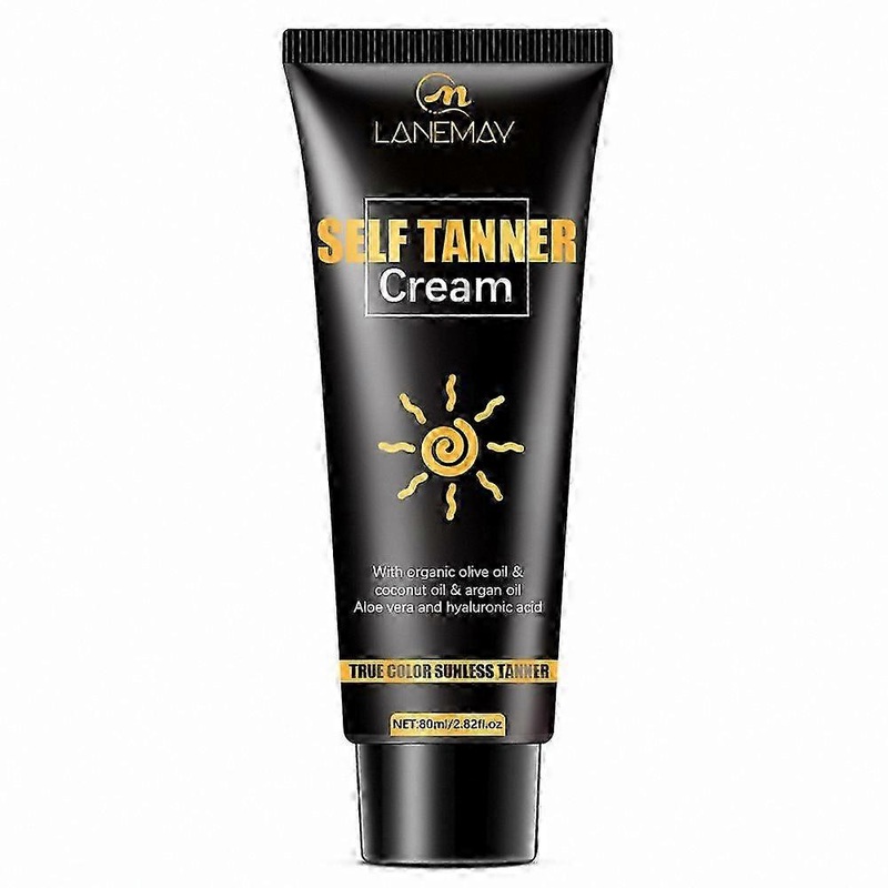 Natural Tanning Cream for All Skin Types, Accelerate Your Tan with Plant-Based Ingredients, Sunless Self Tanner Solution