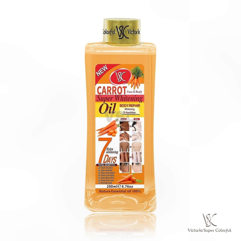 Natural Turmeric Oil for Brightening and Nourishing Skin, 200ml