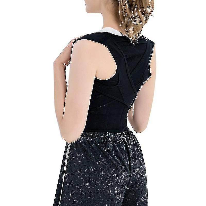 Posture Corrector Shoulder Lumbar Brace Spine Back Support Belt Adjustable Posture