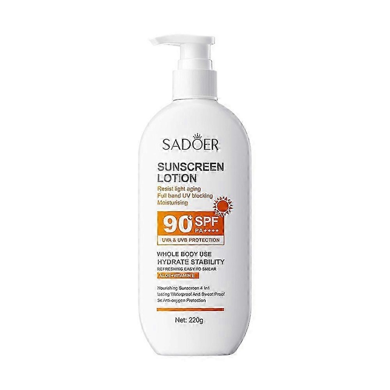 Spf 90+ Sunscreen For Face Whole Body Use Protector Solar UV Resistant Repairing Solar Blocker Facial Sunscreen