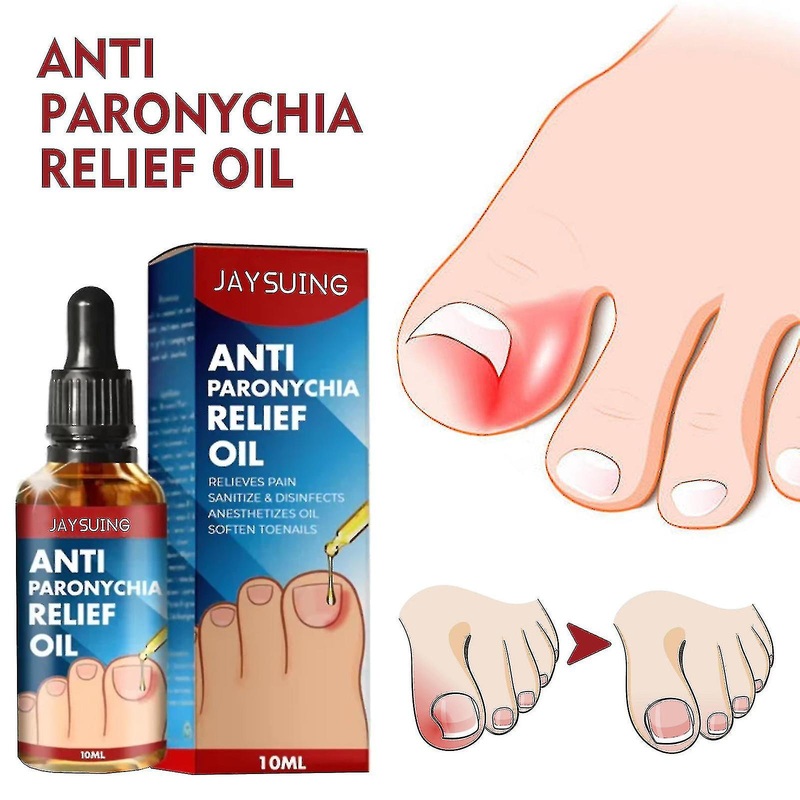 Toenailplus Anti Paronychia Relief Oil, Nail Helper Ingrowth Toenail Correction Treatment Oil