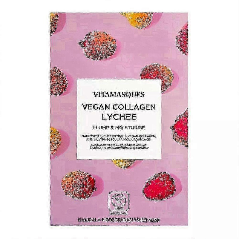 Vitamasques Vegan Collage Lychee Mask, 1 Ea
