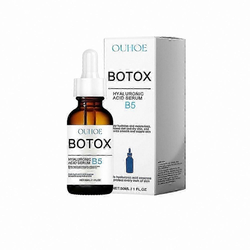 Vitamin B5 Hyaluronic Acid Serum for Face, Anti-Aging Hydration Booster, Plumping Dry Skin Solution, Smooth Moisturizing Treatment
