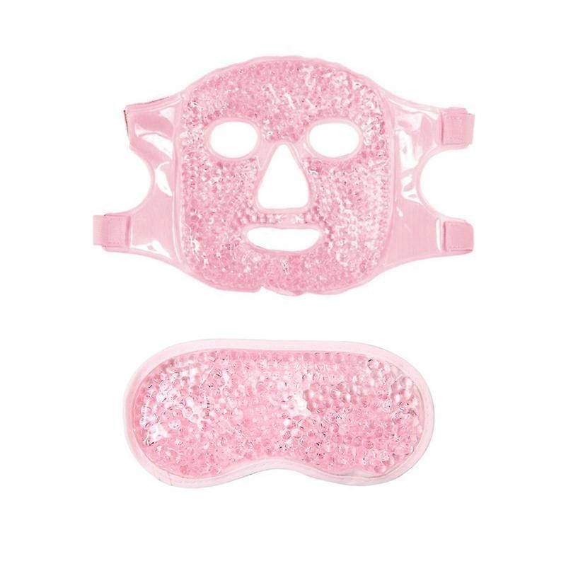 Cold Eye Mask Ice Pack Reduce Facial Puff Dark Circles Gel Beads Hot Hot Cold Compression Pack Facial Spa