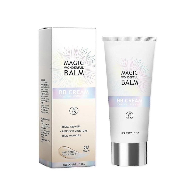 Magic Wonderful Face Balm, 60g Magic Wonder Balm, Anti-Ageing Tinted Day Cream, Moisturising and Skin Tone Adjusting BB Cream