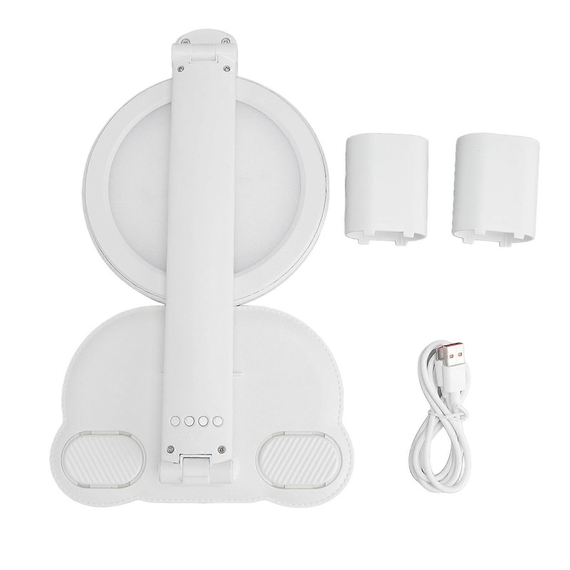 Study Reading Desk Lamp Nail Care Eye Protection Rechargeable Lamp Desktop Folding Smart Touch Desk Light with Pen Holder for Home Office