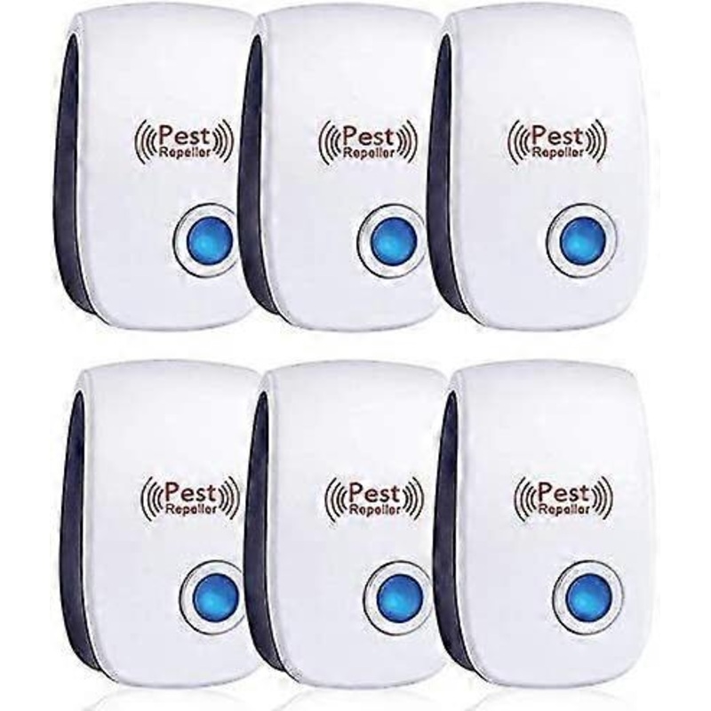 6pcs Mosquito Repellent - Blue Light - US Plug