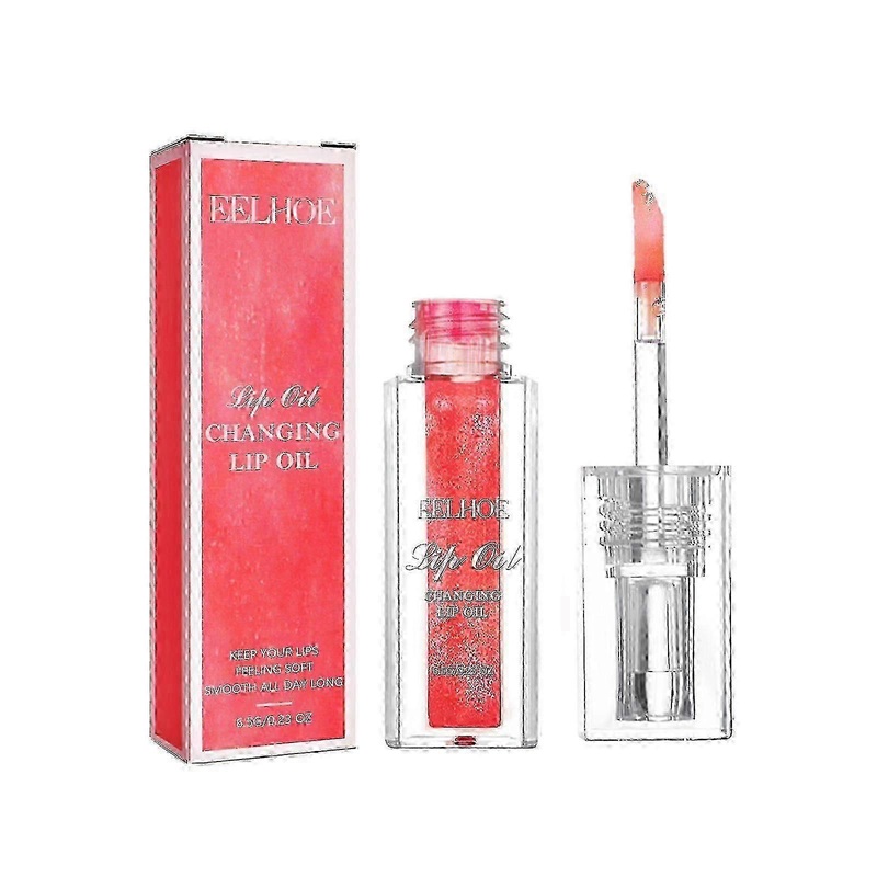 Changing Lip Oil, Moisturizing And Moisturizing Lip Anti-Dry Crack Skin Non-Greasy Water Tender Care Moisturizing