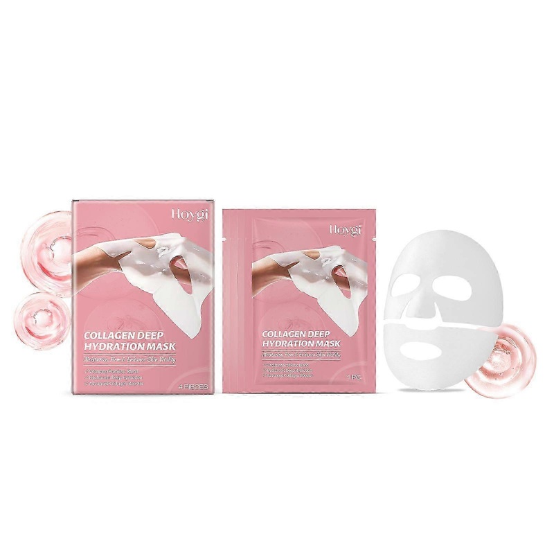 Hoygi Collagen Moisturizing Anti-Wrinkle Mask (Boxed) A three-in-one moisturizing, nourishing, and hydrating mask for smooth and radiant facial skin.