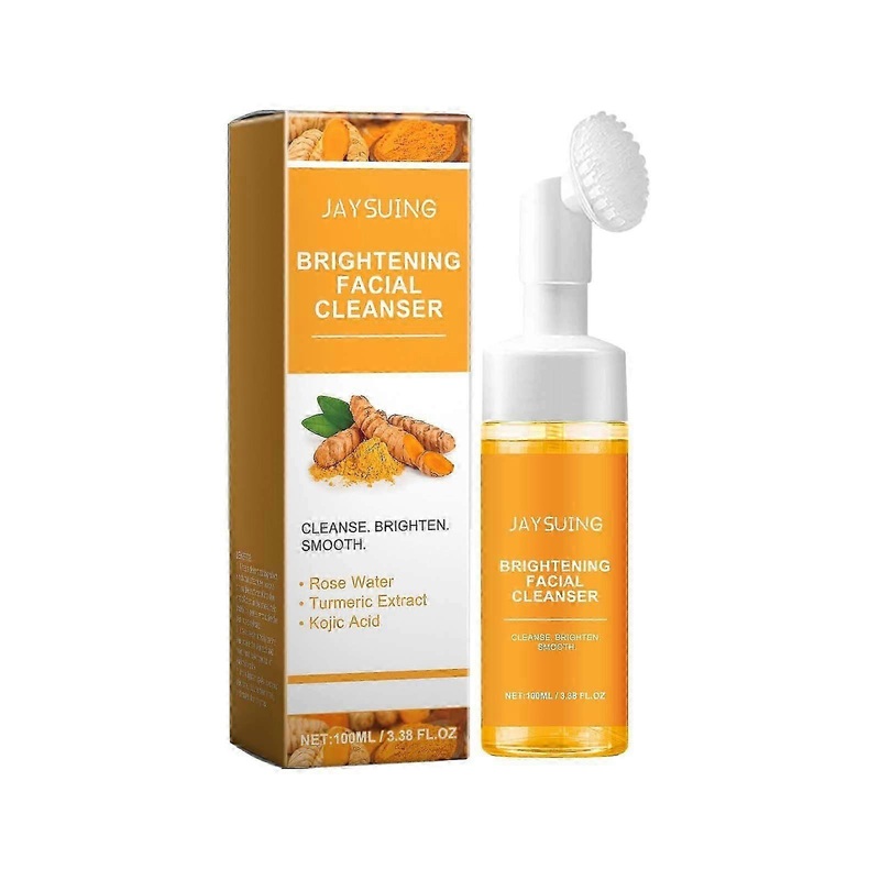 Jaysuing Turmeric Cleansing Facial Cleanser Cleansing Facial Skin Moisturizing Facial Cleanser