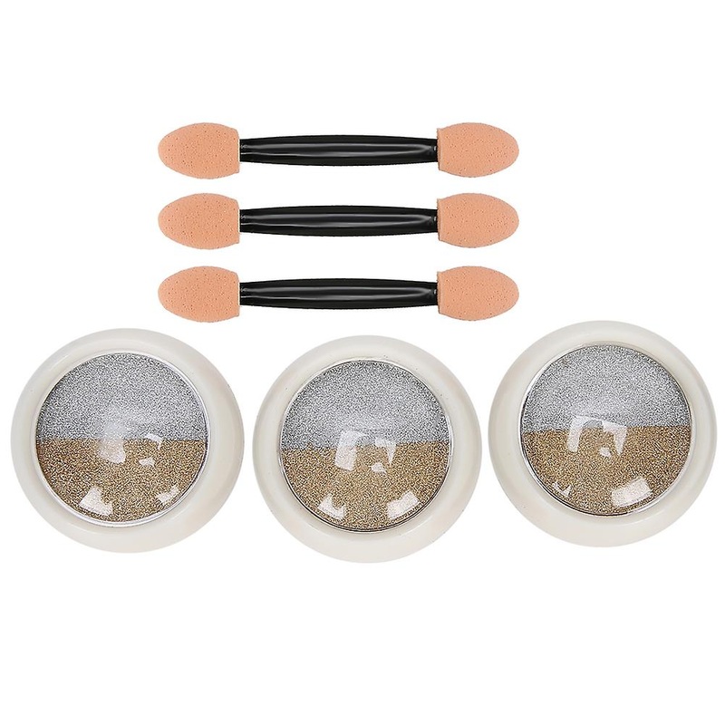 Professional Nail Art Kit With Concentrated Glitter Pigment Powder, Dual Color Chrome Effect Holographic Powder, Pearl Essence Manicure Set For Gel