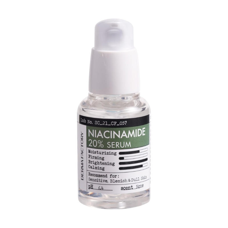 DERMA FACTORY Niacinamide 20% Serum 30ml