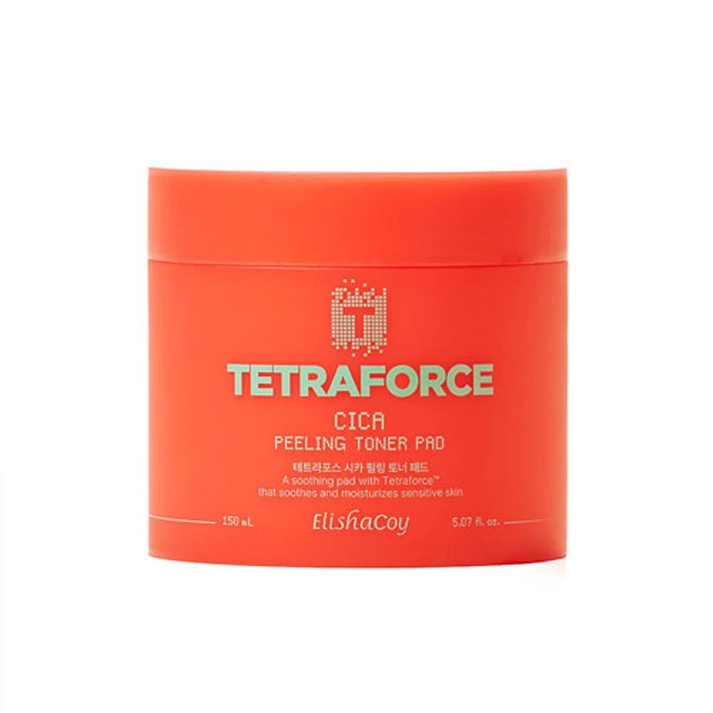 Elishacoy TETRAFORCE CICA Peeling Toner Pad 60 pads