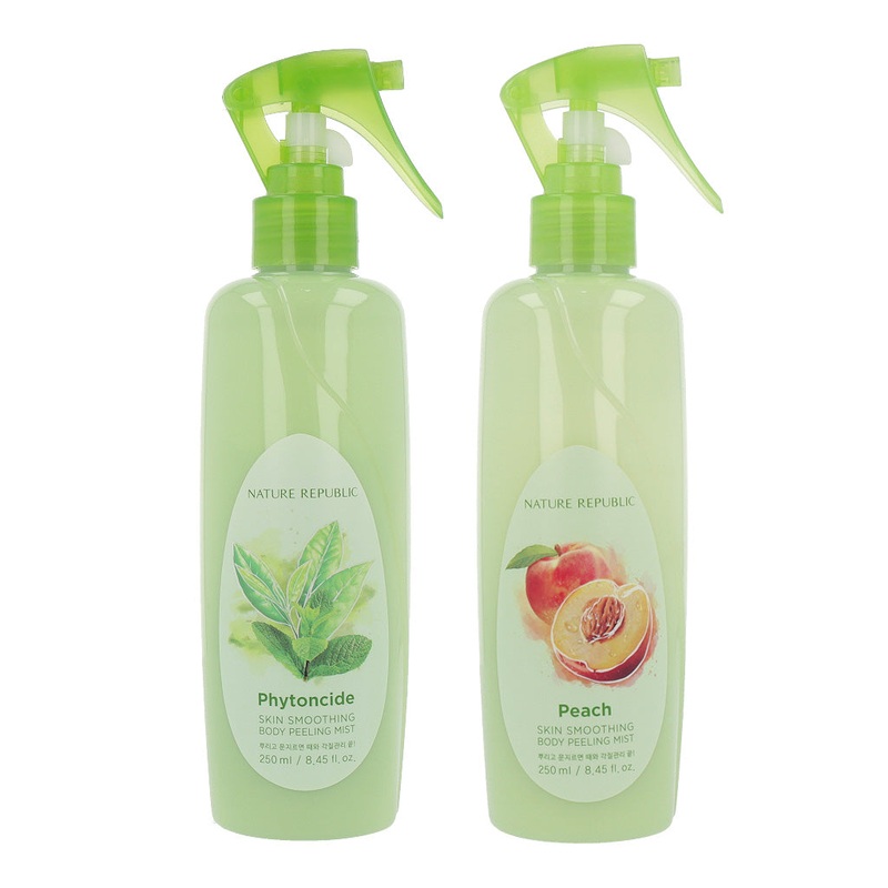 NATURE REPUBLIC Skin Smoothing Body Peeling Mist 250ml (2 types)