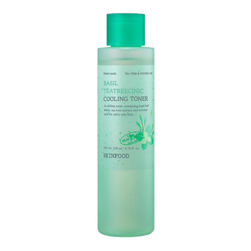 SKINFOOD Basil Tea Tree C-Nic Cooling Toner 200ml