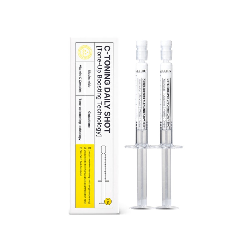 DIFFER&DEEPER C-Toning Daily Shot Starter Pack 2.5ml x 2ea
